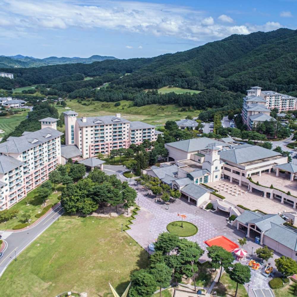 원주 지정면 오크밸리 리조트 콘도 골프빌리지 스키빌리지 시설 주차 조식 총정리 숙소 사진
